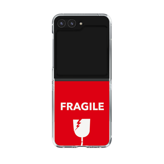 クリアケース［ FRAGILE - Red ］