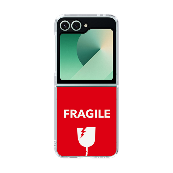 クリアケース［ FRAGILE - Red ］