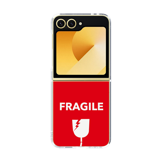 クリアケース［ FRAGILE - Red ］