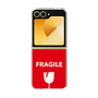 クリアケース［ FRAGILE - Red ］