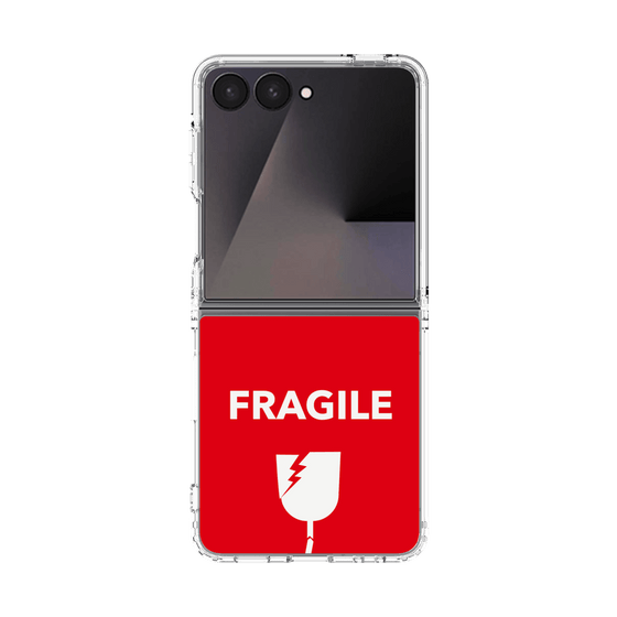 クリアケース［ FRAGILE - Red ］