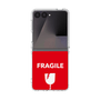クリアケース［ FRAGILE - Red ］