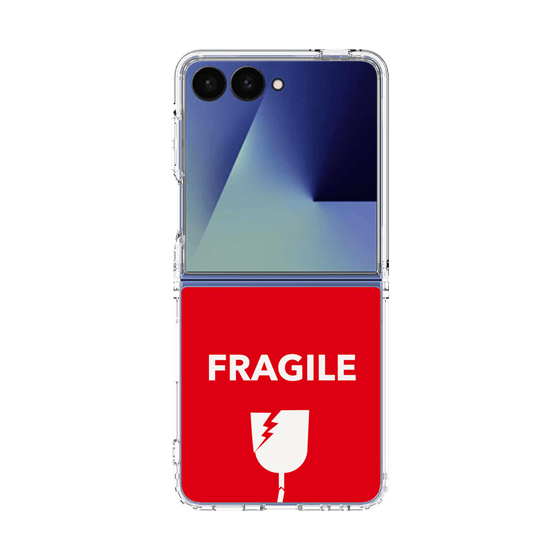 クリアケース［ FRAGILE - Red ］