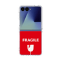クリアケース［ FRAGILE - Red ］