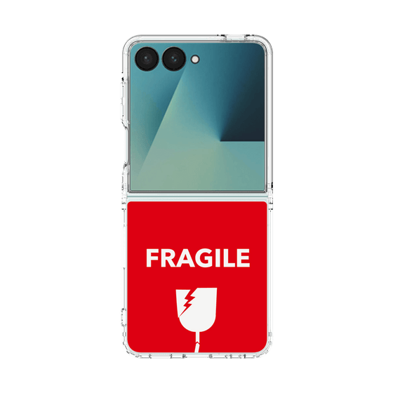 クリアケース［ FRAGILE - Red ］
