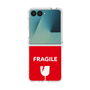 クリアケース［ FRAGILE - Red ］