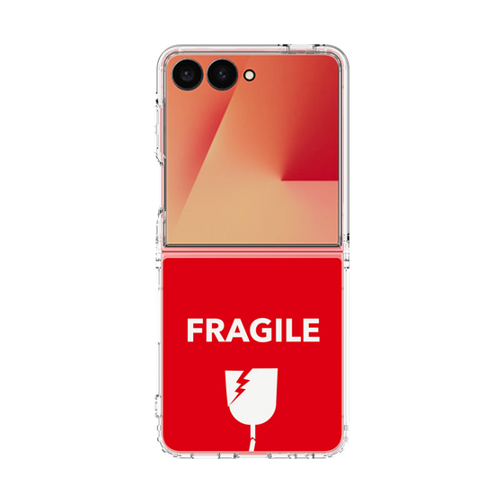 クリアケース［ FRAGILE - Red ］