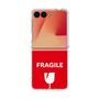クリアケース［ FRAGILE - Red ］