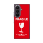 クリアケース［ FRAGILE - Red ］
