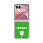 クリアケース［ FRAGILE - Green ］