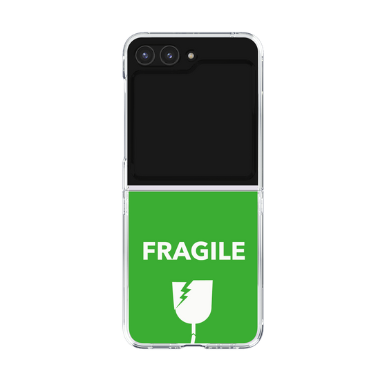 クリアケース［ FRAGILE - Green ］