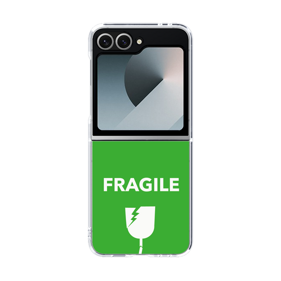 クリアケース［ FRAGILE - Green ］