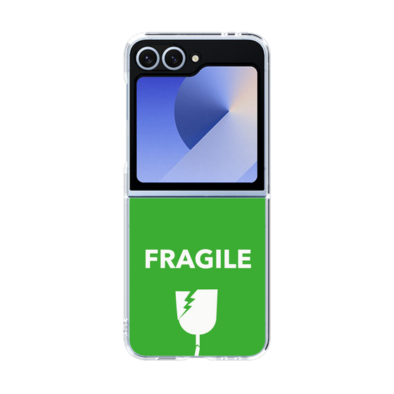 クリアケース［ FRAGILE - Green ］