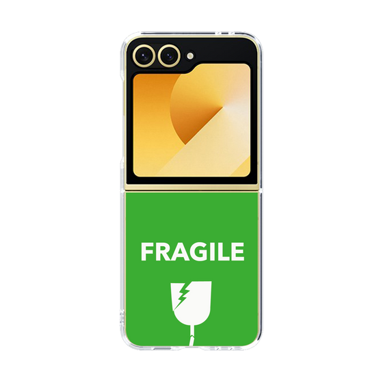 クリアケース［ FRAGILE - Green ］