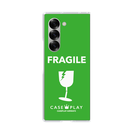 クリアケース［ FRAGILE - Green ］