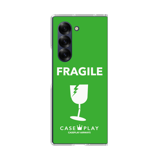 クリアケース［ FRAGILE - Green ］