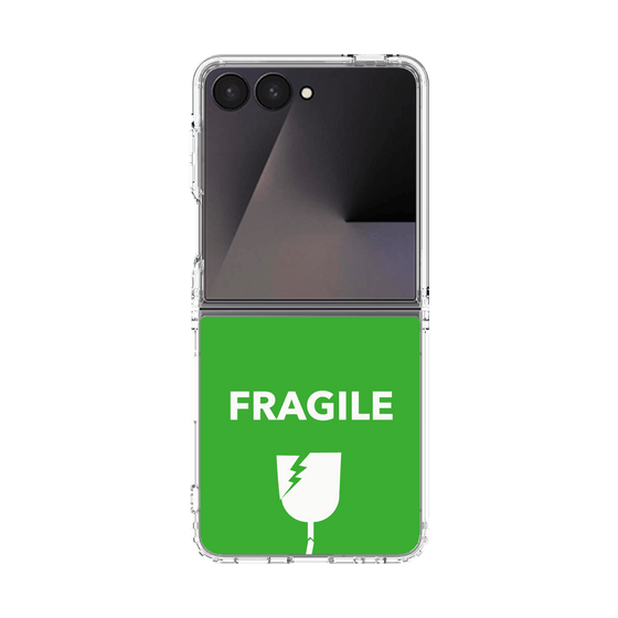 クリアケース［ FRAGILE - Green ］