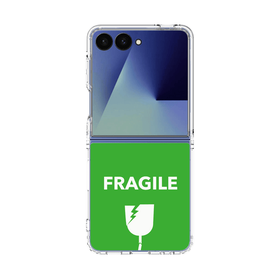 クリアケース［ FRAGILE - Green ］