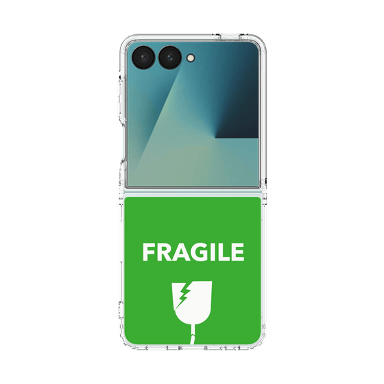 クリアケース［ FRAGILE - Green ］