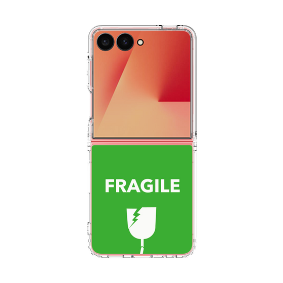 クリアケース［ FRAGILE - Green ］
