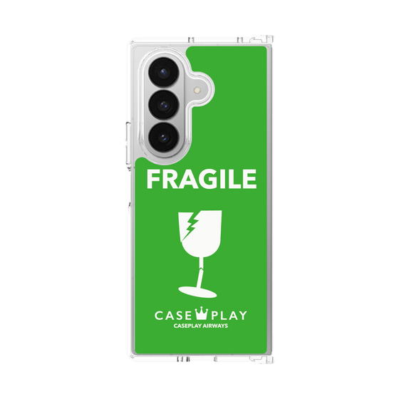 クリアケース［ FRAGILE - Green ］