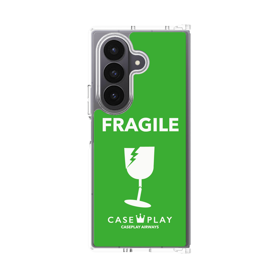 クリアケース［ FRAGILE - Green ］