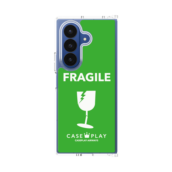 クリアケース［ FRAGILE - Green ］