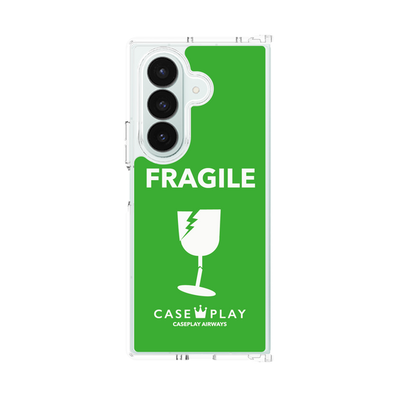 クリアケース［ FRAGILE - Green ］