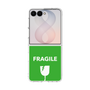 クリアケース［ FRAGILE - Green ］