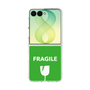 クリアケース［ FRAGILE - Green ］
