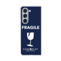 クリアケース［ FRAGILE - Navy ］