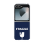 クリアケース［ FRAGILE - Navy ］