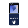 クリアケース［ FRAGILE - Navy ］
