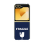 クリアケース［ FRAGILE - Navy ］