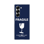 クリアケース［ FRAGILE - Navy ］