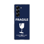 クリアケース［ FRAGILE - Navy ］