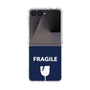 クリアケース［ FRAGILE - Navy ］