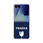 クリアケース［ FRAGILE - Navy ］
