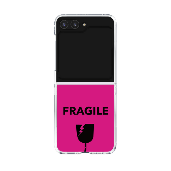 クリアケース［ FRAGILE - Pink ］