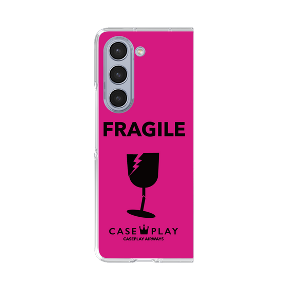 クリアケース［ FRAGILE - Pink ］