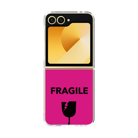 クリアケース［ FRAGILE - Pink ］