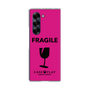 クリアケース［ FRAGILE - Pink ］