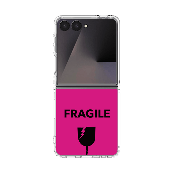 クリアケース［ FRAGILE - Pink ］
