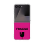 クリアケース［ FRAGILE - Pink ］
