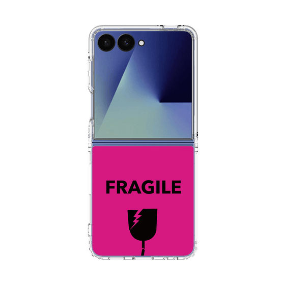 クリアケース［ FRAGILE - Pink ］