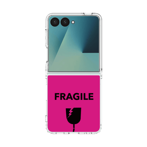 クリアケース［ FRAGILE - Pink ］