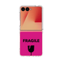 クリアケース［ FRAGILE - Pink ］