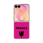 クリアケース［ FRAGILE - Pink ］