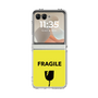 クリアケース［ FRAGILE - Yellow ］