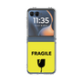 クリアケース［ FRAGILE - Yellow ］